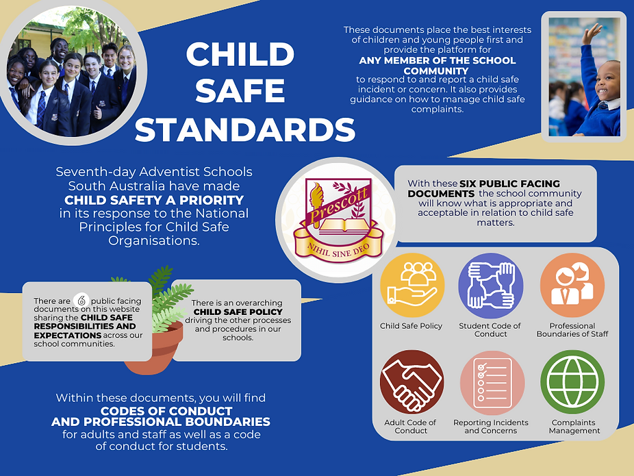 Child Safe Standards Prescott Schools